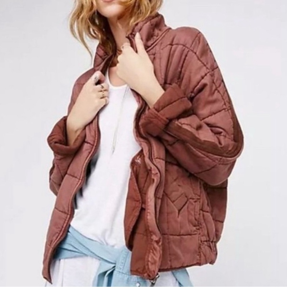 Free People Dolman Quilted Jacket